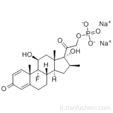 Betametasone 21-fosfato disodico CAS 151-73-5